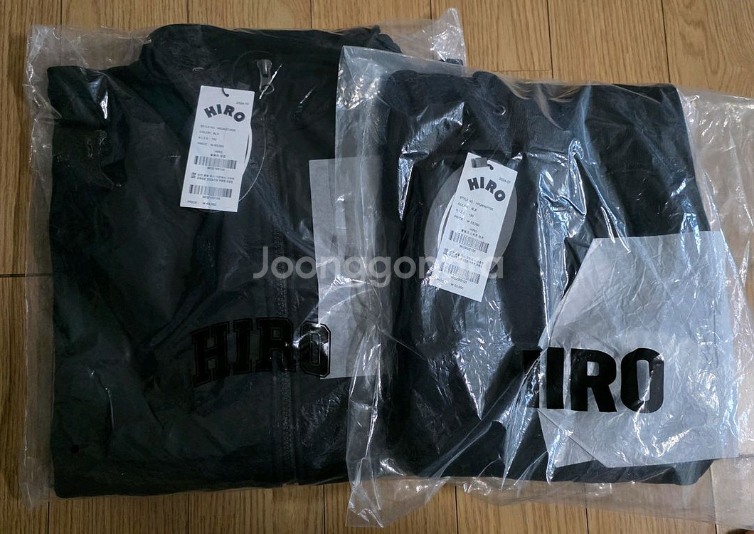 히로 블랭크 집업/블랭크 스웨트팬츠 150--1