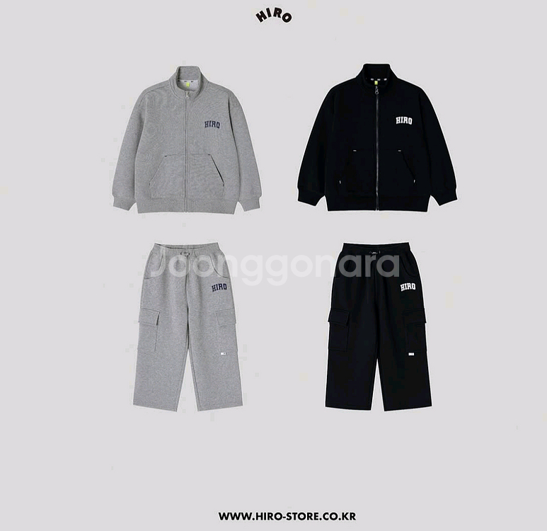 히로 블랭크 집업/블랭크 스웨트팬츠 150--2