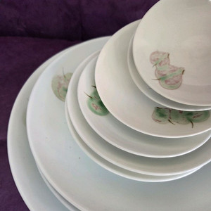 광주요 미선나무 원형접시 시리즈 이미지