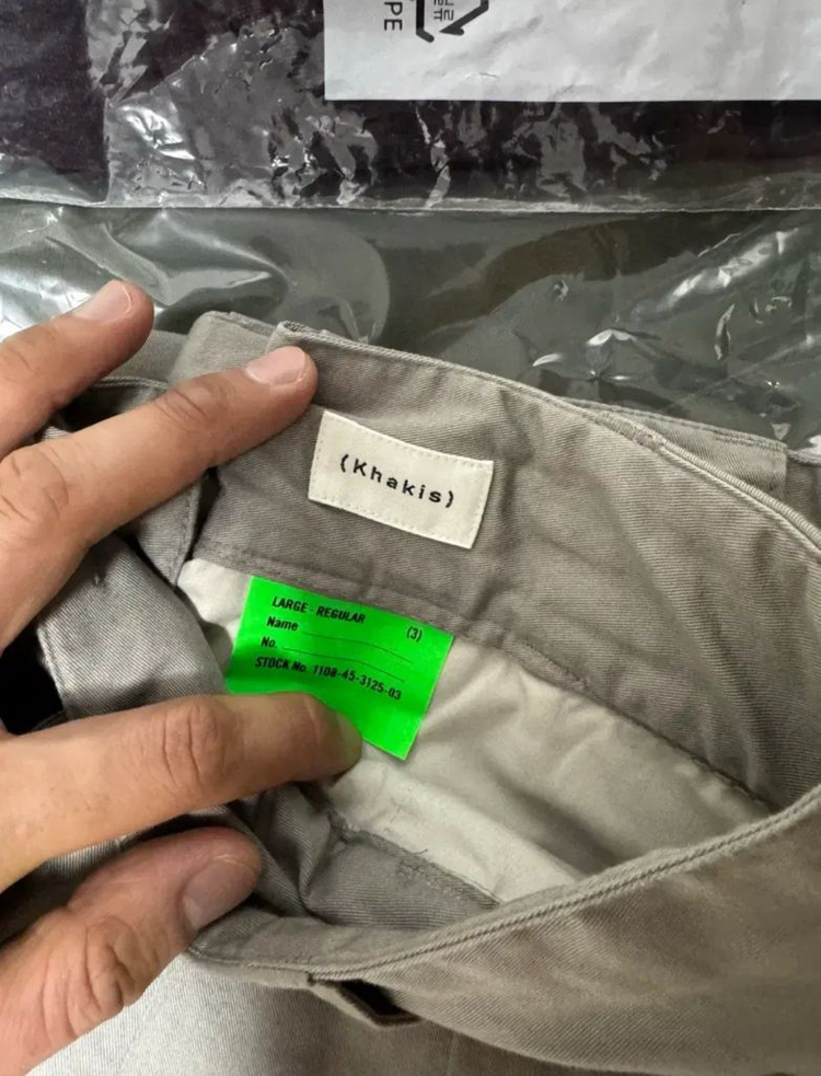 [L/실착1회] Khakis 카키스 치노 Reno Pant Grey--5