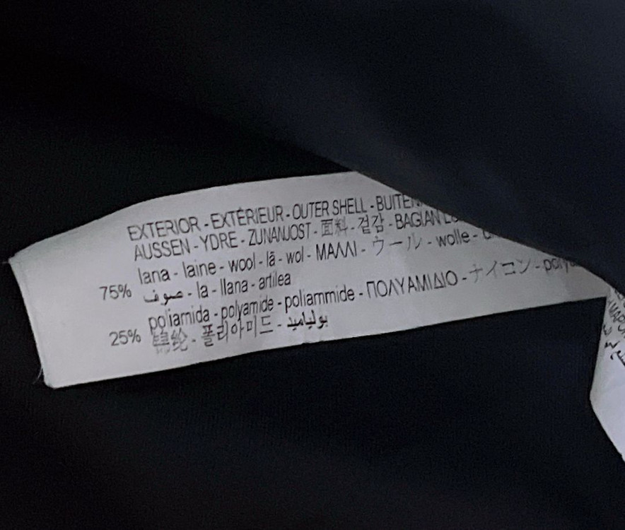 자라 만테코 오버사이즈 울 크롭 코트 블랙 판매합니다 이미지