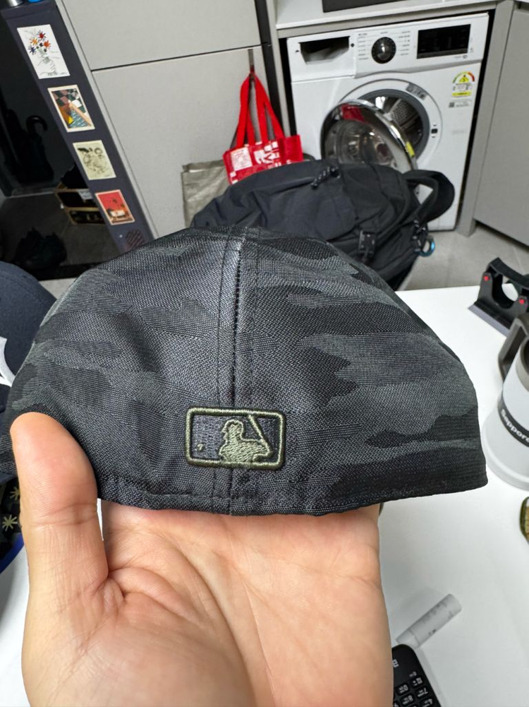 [1회 착용] 뉴에라 59fifty 피츠버그 카모 (60.6cm 7/8)--2