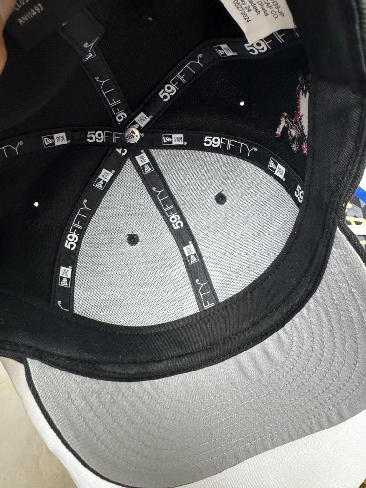 [1회 착용] 슈프림 뉴에라 59fifty S로고 7 3/4 (61.5)--6