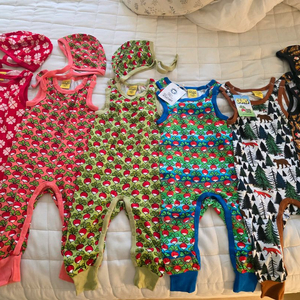 던스스웨덴 74사이즈 덩가리,보넷 일괄판매합니다(레드클로버,티로즈,타라곤,블루무지개,우드,블랙진저)