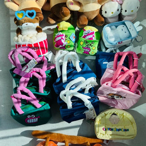 인형, 가방, 짱구, 키티, 카카오프렌즈 등