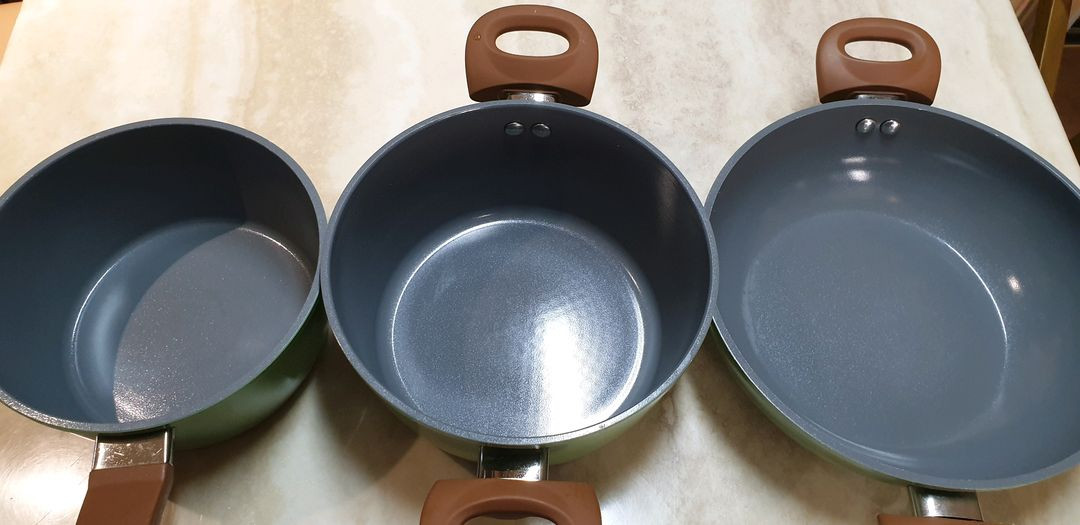 키친플라워 그린베일 IH 인덕션 냄비 3종 세트 이미지