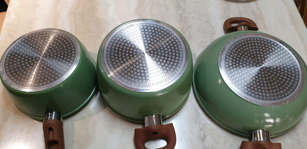 키친플라워 그린베일 IH 인덕션 냄비 3종 세트 이미지