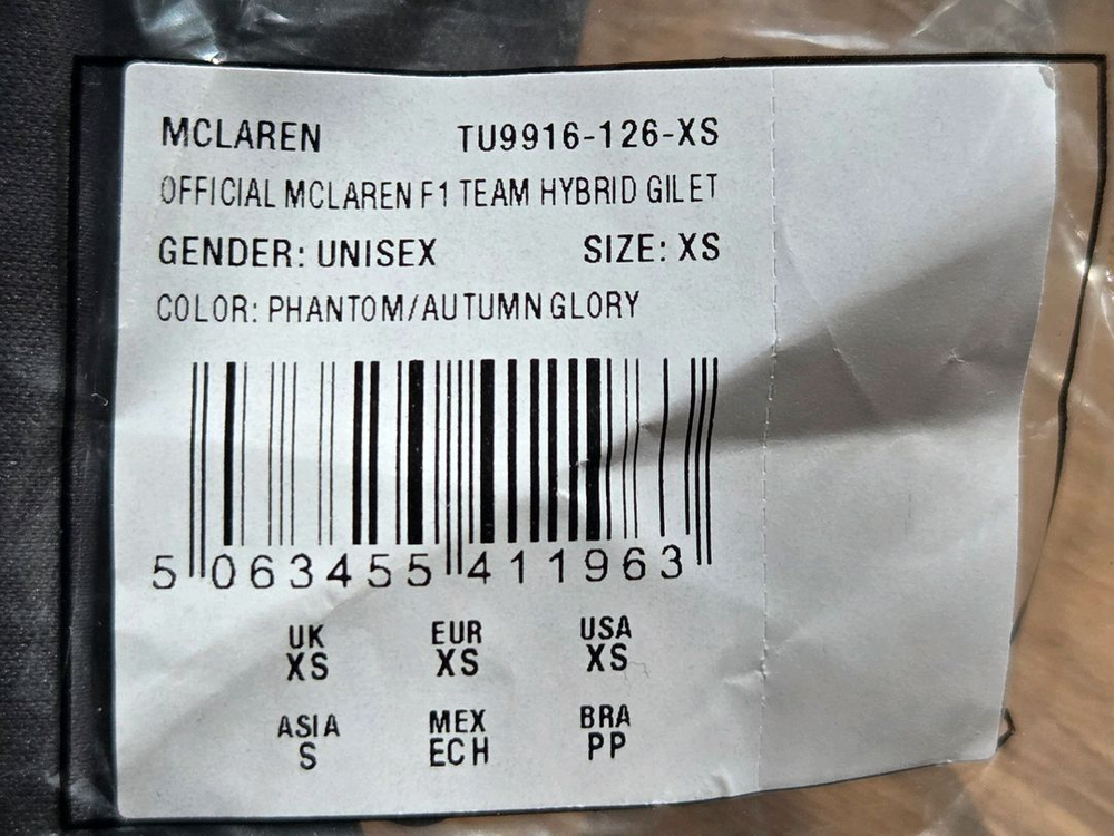 F1 맥라렌 2025 팀 하이브리드 질레 XS--4