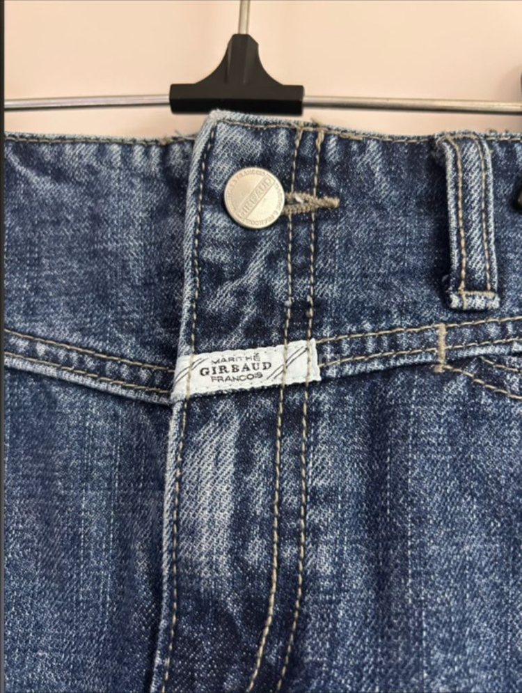 마리떼프랑소와 스탠다드 데님 스커트 청치마--4