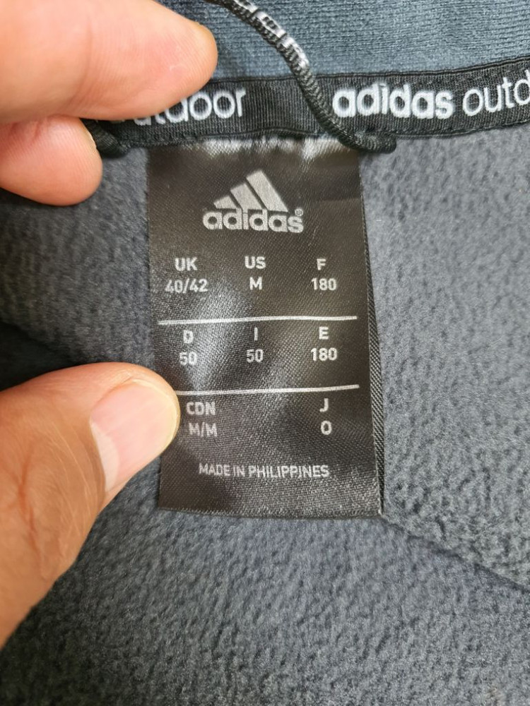 100 아디다스 가을겨울 자켓 안감기모 남100 완전깨 이미지