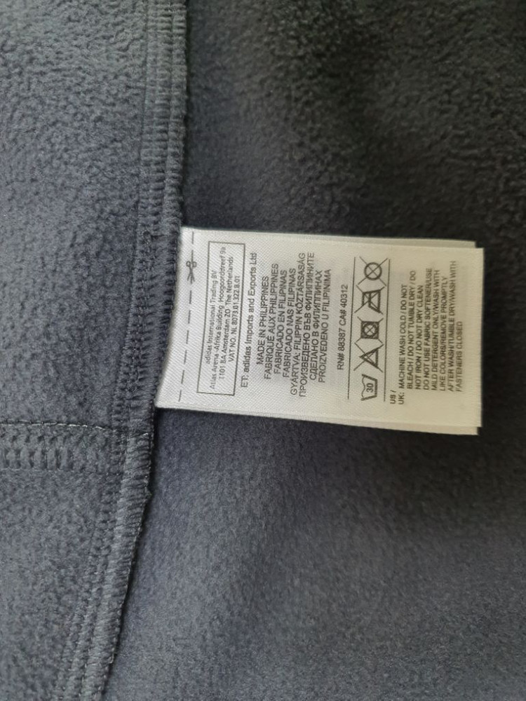 100 아디다스 가을겨울 자켓 안감기모 남100 완전깨 이미지