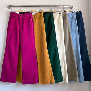 새상품 무배)코듀로이 기모 사방스판 밴딩팬츠 아이보리M 급처가 쇼핑몰극찬후기33개겨울팬츠 밴딩팬츠 여성코듀로이팬츠