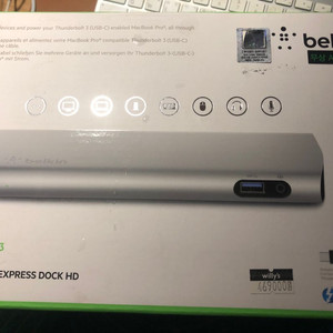 벨킨 썬더볼트3 익스프레스 독 HD 이미지