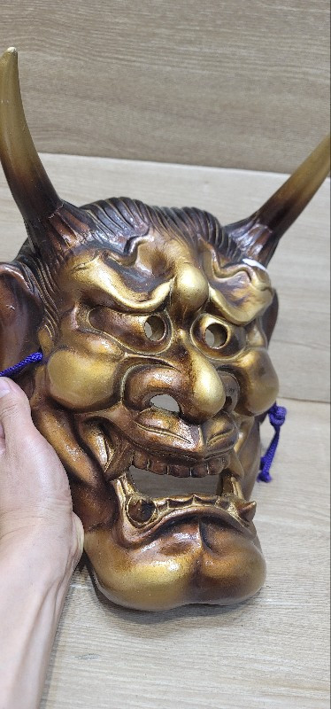 일본 전통 마스크 이미지