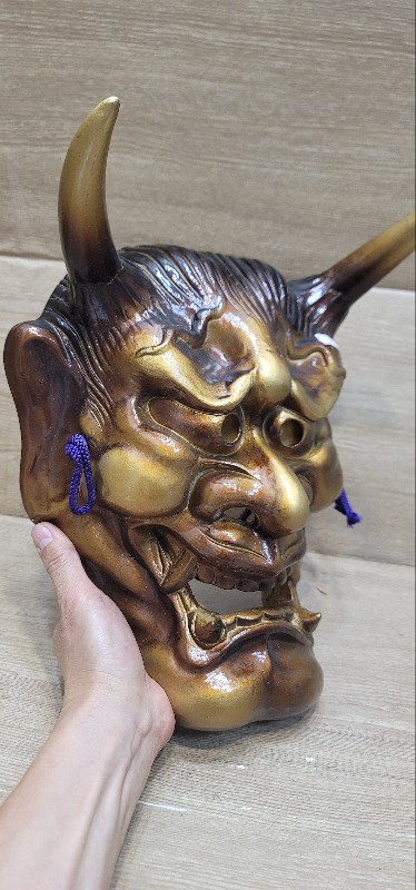 일본 전통 마스크 이미지