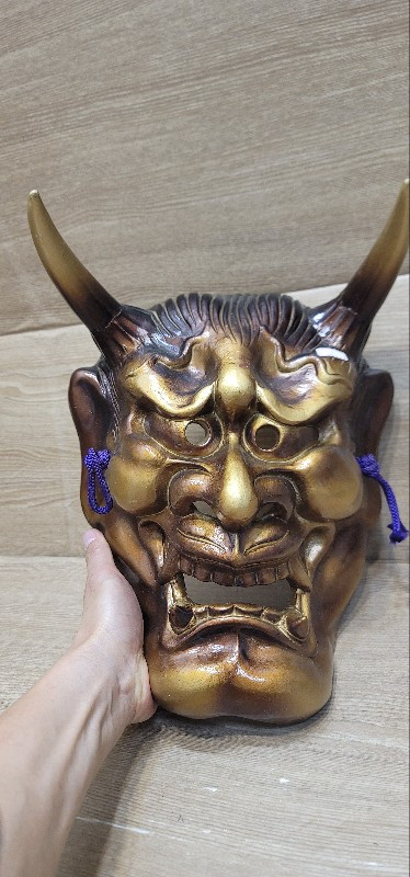 일본 전통 마스크 이미지