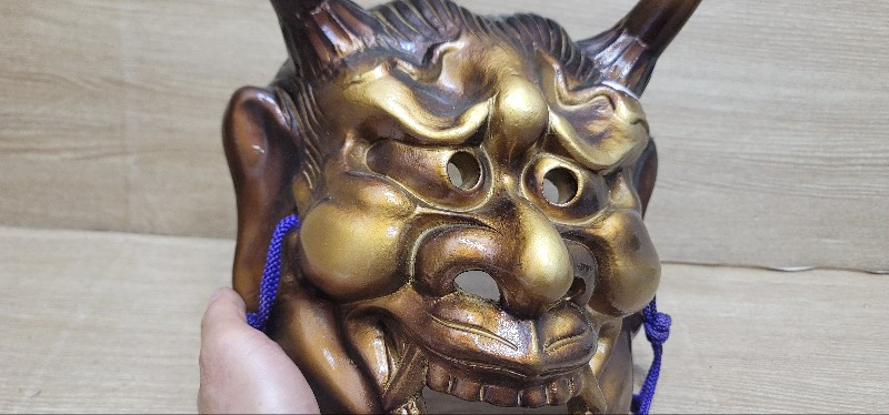 일본 전통 마스크 이미지