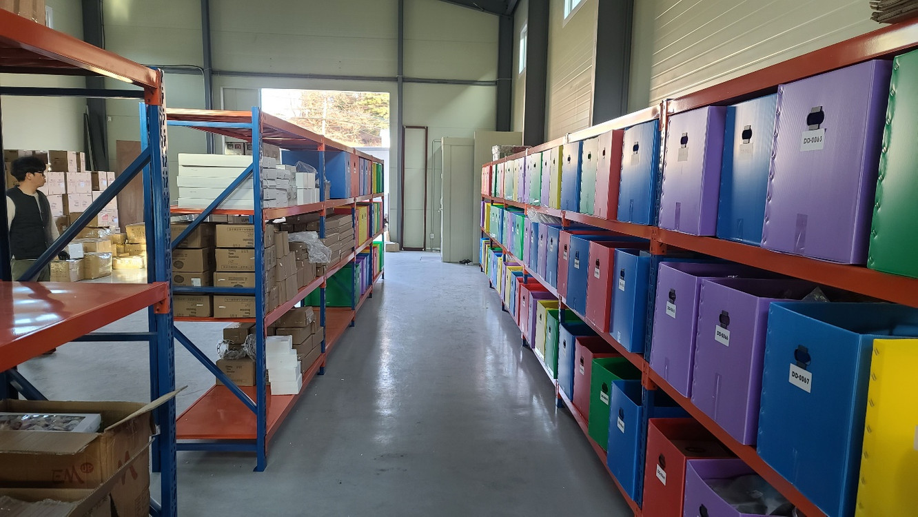 새제품 철제다이 무볼트 중량랙 철제선반 철재선반 이미지