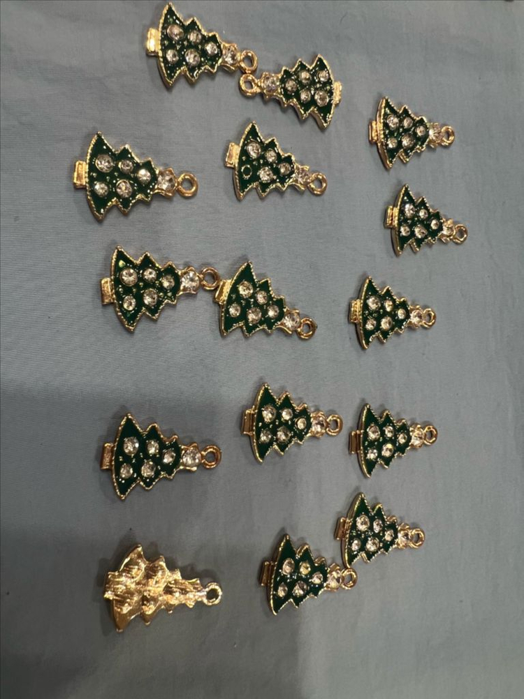 크리스마스 금속장식 트리 눈사람 양말 산타 루돌프--2