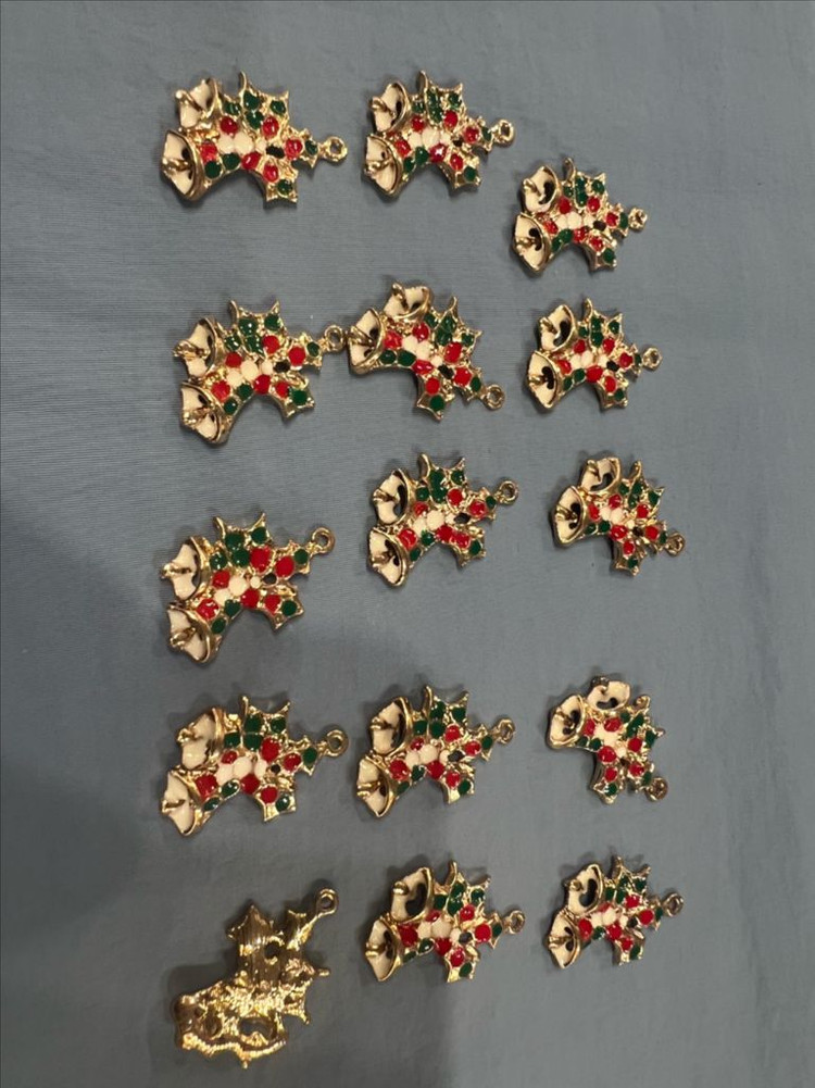 크리스마스 금속장식 트리 눈사람 양말 산타 루돌프--3