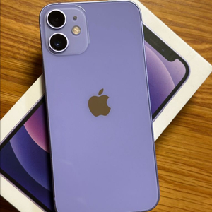 아이폰12미니 퍼플 64gb