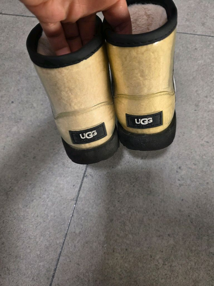 미국 어그 클리어 uk10 사이즈 크림--2