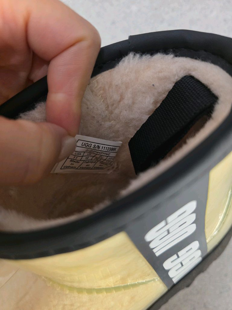 미국 어그 클리어 uk10 사이즈 크림--5