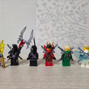 레고 닌자고 70728 미니피규어 7종 외 일괄