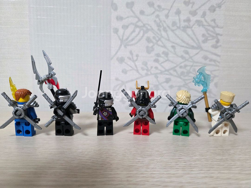 레고 닌자고 70728 미니피규어 7종 외 일괄--2