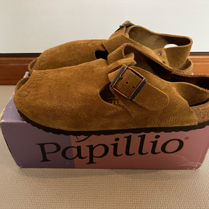 무료배송 - 2회착용 버켄스탁 파필리오 비엔나(샌드) JP한정판 265