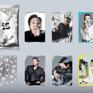 케이스티파이 지드래곤 gd 15주년 한정판 포카 미개봉
