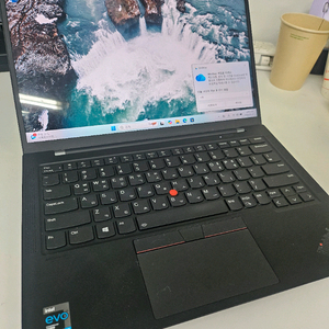 레노버 씽크패드 x1 카본 gen9 4k