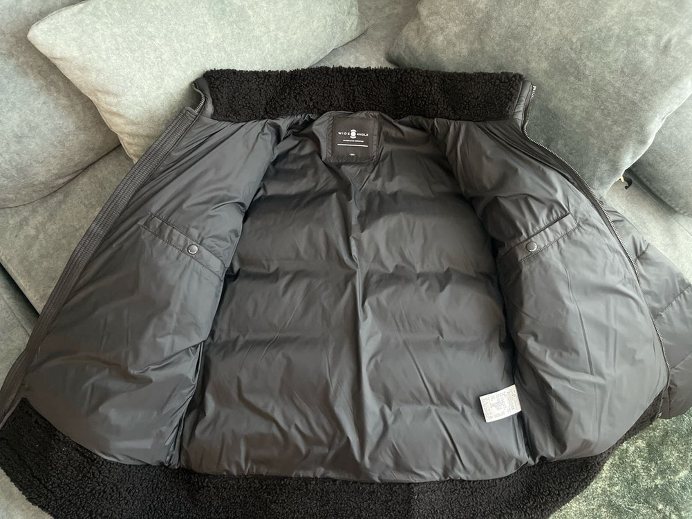 와이드앵글 남성 골프 구스 패딩--4