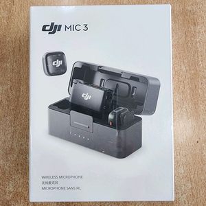 DJI Mic 3 (2TX+1RX+충전케이스)무선 마이크