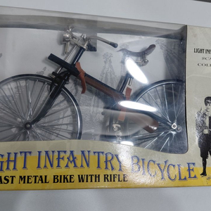 1:6 스케일 경보병용 자전거 다이캐스트 미개봉