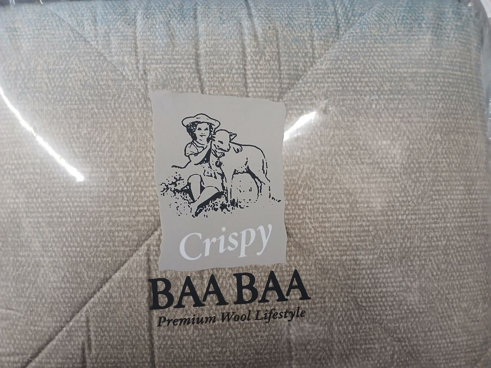 크리스피바바 SUNRISE 프랑스산 양모 100% 차렵이불 슈퍼싱글 새상품--2