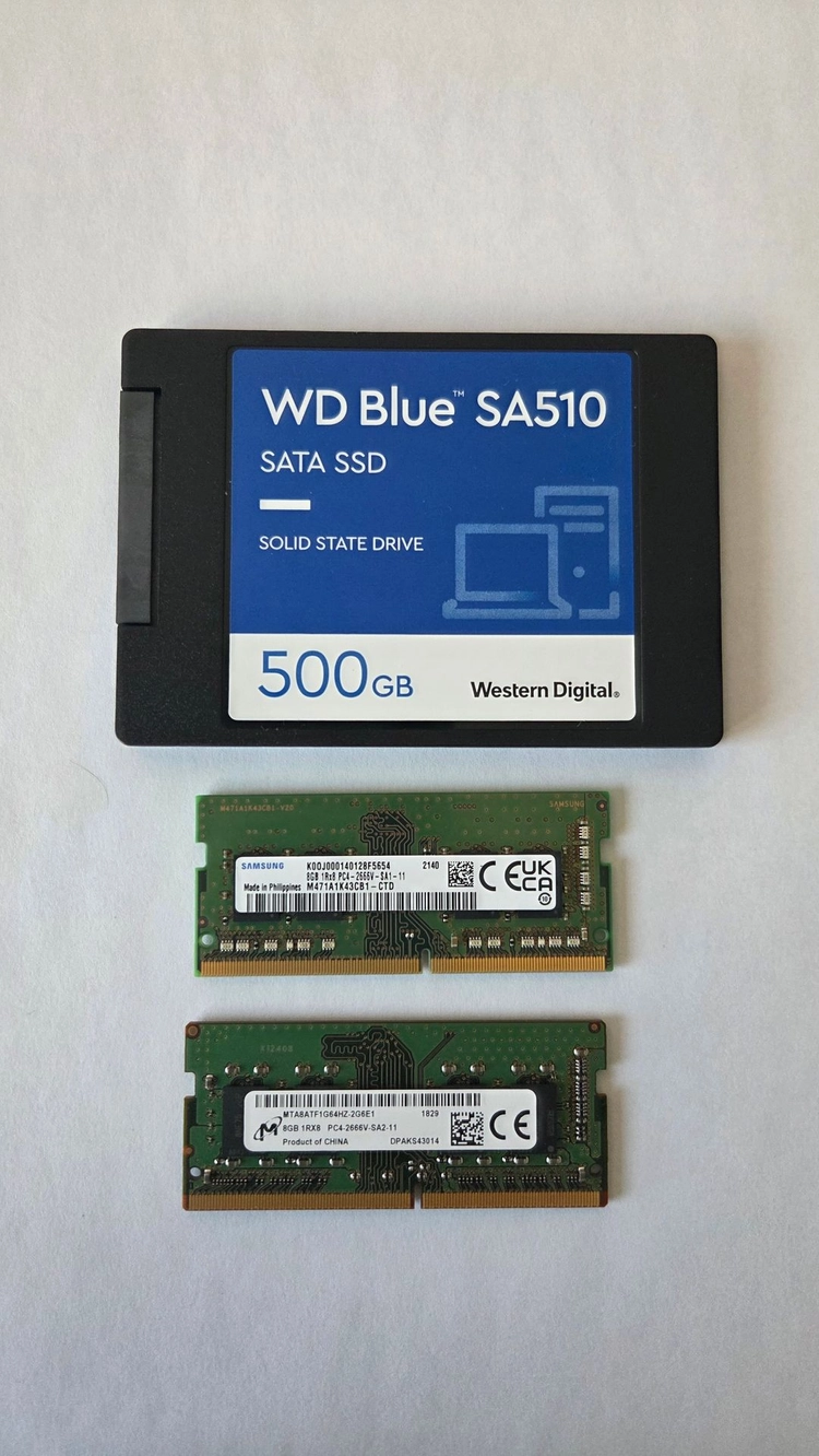 500GB SSD + 메모리 8G 2개 이미지