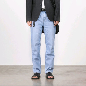 [44]페이탈리즘 센서티브 a 스탠다드핏 연청 데님 이미지