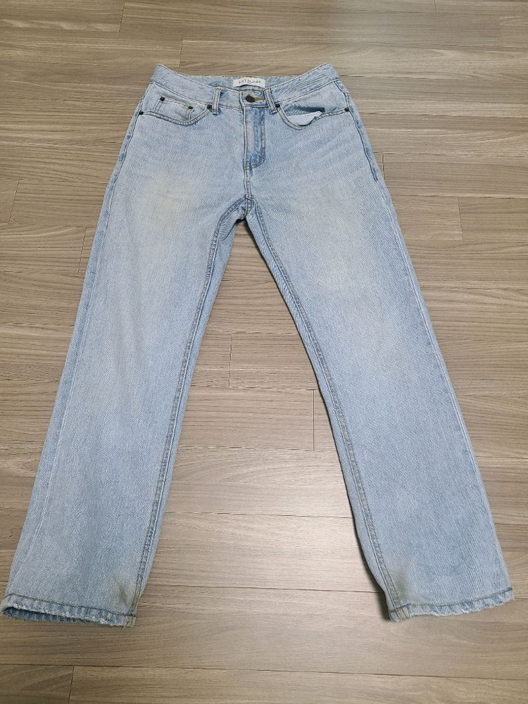 [44]페이탈리즘 센서티브 a 스탠다드핏 연청 데님 이미지