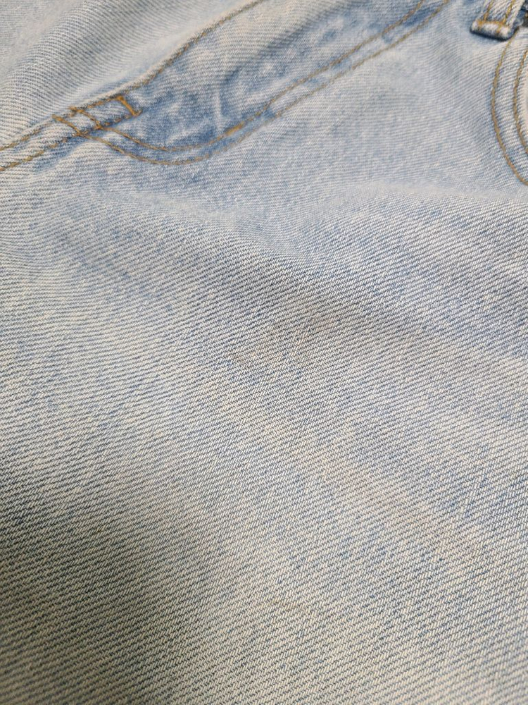 [44]페이탈리즘 센서티브 a 스탠다드핏 연청 데님 이미지