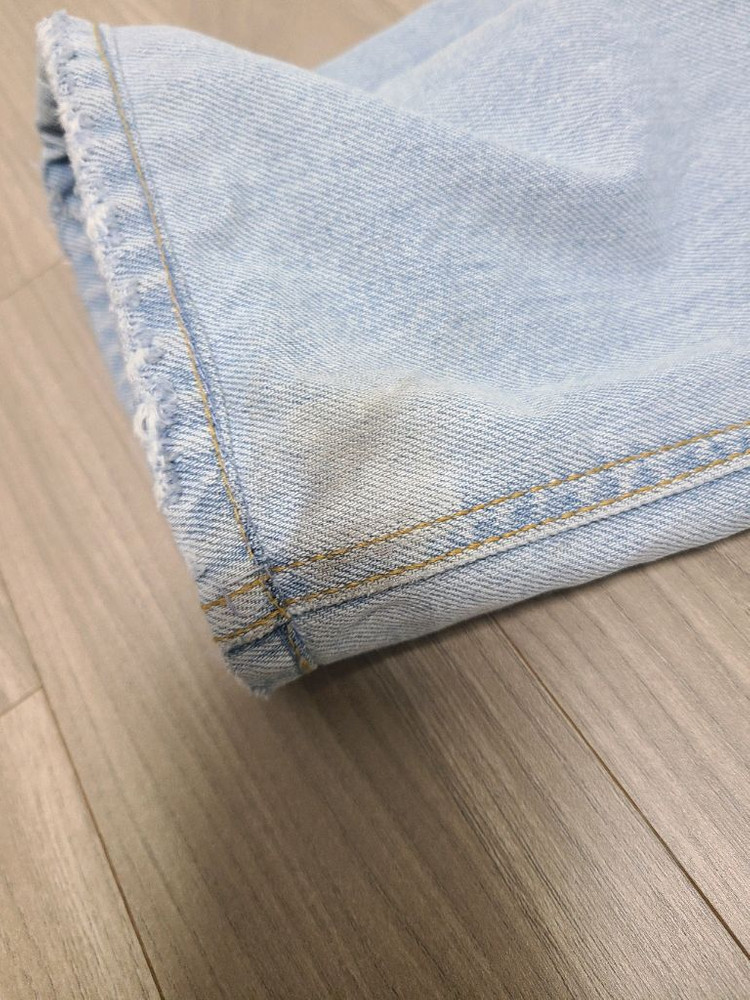 [44]페이탈리즘 센서티브 a 스탠다드핏 연청 데님 이미지