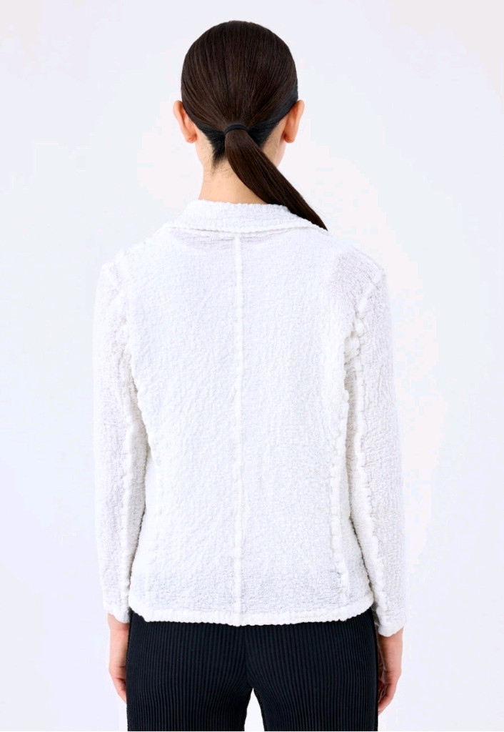 이세이미야케 미 컬리플라워 자켓 블랙--3