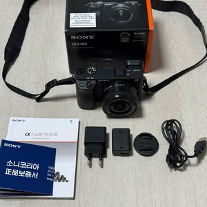 (민트급) 소니 a6400 번들 풀박스