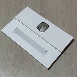 애플워치9 스테인리스 41mm 정품 밀레니즈루프 실버