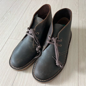 클락스 셉튼 비즈왁스 천연가죽 부츠 255