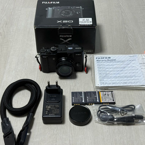 후지 필름 X20 빈티지 카메라