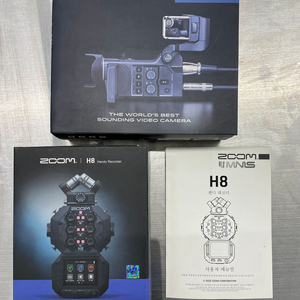 ZOOM H8 오디오 레코더 / Q8 비디오 레코더