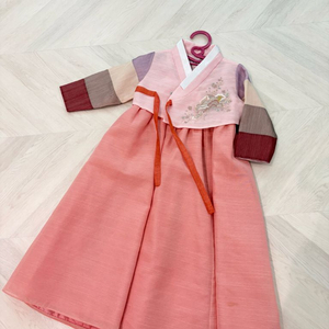 [반값택포] 예가한복 어린이 여아 한복 4호 팝니다