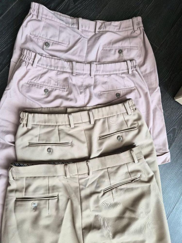 베이지색 교복바지 / 단대부중 교복바지 /동복2,하복긴바지1,반바지1 이미지