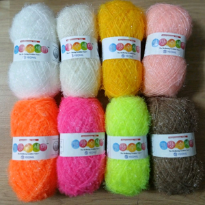 연일섬유 웰빙수세미 뜨개실 일괄급처 무료배송 미사용 코바늘 수세미실